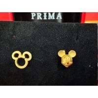 ราคา ต่างหูทองคำ 99.9% รูปมิกกี้เมาส์ PRIMA Mickey mouse (18126925850)