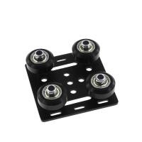 ราคา Lily Small V-slot Gantry Rod Plate Mini V-Wheel Support Plate สําหรับ 2020 Series (41862348591)