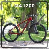 ราคา HADOR รุ่น MA1200 (ปี2020) จักรยานเสือภูเขา 29 นิ้ว เกียร์ 12 สปีด HYDR. ไซร์ 15,17 เฟรมอลูมิเนียม น้ำหนัก 14.5 กก. (27212651229)