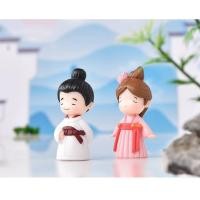 ราคา ตุ๊กตาจิ๋ว - ตุ๊กตาคู่ชุดจีน (8560363642)