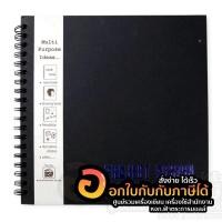 ราคา Project Design สมุดโน๊ตปกแข็งเนื้อดำ​ สมุดโน๊ตเนื้อดำริมลวด​ ER4430 กระดาษดำ​ จำนวน 1เล่ม (10384087234)
