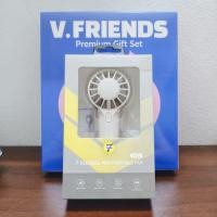 ราคา 7Degrees Mini Portable Fan พัดลมมือถือ แถมหูฟังบลูทูธ พัดลมพกพาขนาดเล็ก (26685970443)