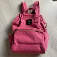 ราคา Anello Mini Backpack สีชมพูหวาน น่ารัก สภาพดี (27224544236)