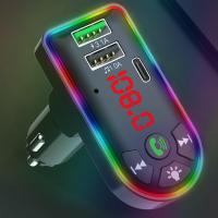 ราคา ส่งจากไทย บลูทูธรถยนต์ ของแท้ Car Mp3 Player bluetooth เครื่องเล่นmp3 ในรถ Dual USB รองรับบลูทูธ 5.0 เครื่องเล่นเพลง (28006676934)