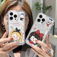 ราคา เจ้าหญิงดิสนีย์ ❤️เคสไอโฟน iPhone 15 Pro Max 14 Pro Max 12 11 Pro 14 15 Plus 12 13 Mini XS Clear กันกระแทก Space Case (24122895235)