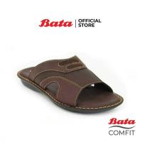 ราคา BATA MEN'S COMFIT รองเท้าแตะลำลอง แบบสวม สีน้ำตาล รหัส 8614181 (6847829559)