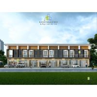 ราคา แบบอาคารพาณิชย์ บ้านแถว 2 ชั้น 8 คูหา B-031 (42710984617)