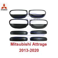 ราคา สีดำ ครอบมือจับประตู มิตซูบิชิ แอททราจ 2013 - 2019 เบ้ารองมือเปิด Mitsubishi Attrage เบ้ากันรอย ถาดรอง มือเปิด เบ้ามือ (24542691969)
