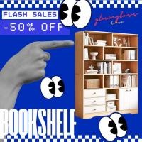 ราคา ชั้นวางหนังสือ ตู้ใส่หนังสือ ตู้เก็บหนังสือ ตู้อเนกประสงค์ พร้อมส่งตรงจากกรุงเทพ (28235248892)