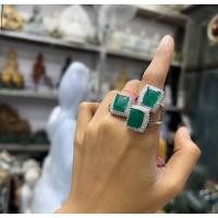 ราคา แหวนมรกต แซมเบีย ตัวเรือนเงินแท้ หินแห่งความรักและความสมหวัง (29120895637)