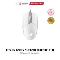 ราคา ASUS P516 ROG STRIX IMPACT II Moonlight White (90MP02C0-BMUA00), Ergonomic Gaming Mouse, 6,200-dpi optical sensor, push-fit switch-socket and Aura Sync RGB lighting (20717959748)