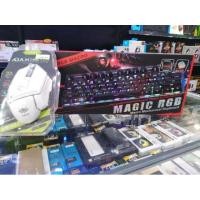 ราคา KEYBOARD OKER K67 Blue-Switch RGB (Black) Free Mosue Omisa OM-022 Black มูลค่า 490.-0 (2494176710)