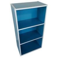 ราคา K_Shop998 ชั้นไม้ 3ชั้นโล่ง(43x305x82cm.) ชั้นตกแต่งเอนกประสงค์ - สีฟ้า // ประกอบส่งเป็นตัวพร้อมใช้ทันที (1094775177)