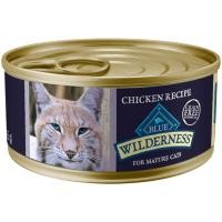ราคา อาหารเปียกแมวระดับ 6 ดาว Blue Buffalo Wilderness Mature Chicken Recipe Grain-Free 156 กรัม (1376177148)