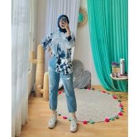 ราคา กางเกงยีนขายาว ทรงหลวม ระบายอากาศ (17385338277)