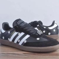 ราคา G-Dragon ADIDAS Samba Original AtmosFaceStudio Tripartite Co branded Men's and Women's Cricket Shoe (22288738421)