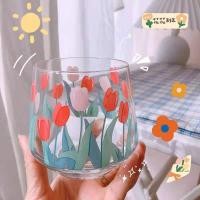 ราคา แก้วทิวลิป แก้วน้ำลายน่ารัก พร้อมส่ง (12703238180)