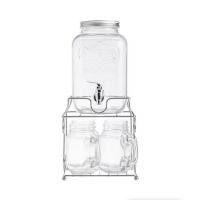 ราคา ชุดโถจ่ายน้ำหวาน โหลแก้วจ่ายน้ำ ชุดโถแก้วจ่ายน้ำมีก็อกพร้อมฐานตั้ง ขนาด 4 ลิตร พร้อมแก้ว 480 มล. 4ใบ (41301664871)