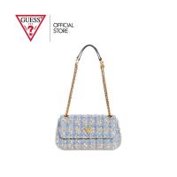 ราคา GUESS กระเป๋าสะพายสะพายไหล่ รุ่น TU874821 GIULLY CONVERTIBLE XBODY FLAP สีฟ้า (25504495230)