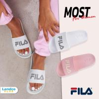 ราคา Fila ฟีล่า Collection รองเท้าแตะ รองเท้าแตะแบบสวม สำหรับผู้หญิง W SD Most SDST220405 PK/ WH (690) (17476703733)