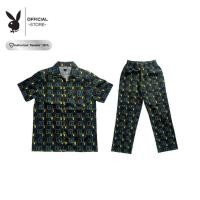 ราคา PLAYBOY ชุดนอนเสื้อกางเกง รุ่น P5PM231SW002BK (41704975864)