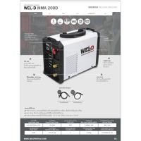 ราคา เครื่องเชื่อมอินเวอร์เตอร์ ตู้เชื่อม เชื่อมไฟฟ้า WEL-D รุ่น MMA200D 160แอมป์ สีขาว ของแท้ 100% รับประกันจากศูนย์ 1ปีเต็ม (19493968296)