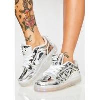 ราคา ของแท้ Heelys Premium 1 Lo Chrome Sneakers รองเท้าสเก็ต มือสอง ของแท้ (14562945316)