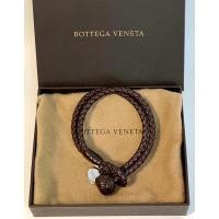 ราคา Bottega Veneta Leather Braclet Dark Brown (รับประกันสินค้าแท้) (20782049848)