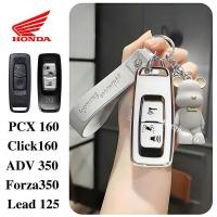 ราคา Honda Lead 125 เคสกุญแจ Honda pcx160 ฝาครอบกุญแจสําหรับ Honda pcx160 click160 Lead 125 adv 350 Forza350 Vision giorno Lead scoopyi Remote Key Case (27426893591)