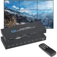 ราคา 4k HDMI Video Wall Controller 3x3 1080P HDMI TV Wall Splicing โปรเซสเซอร์ 3x3 2x3 2x4 4x2 สําหรับ 9 หน้าจอภาพ (27169354624)