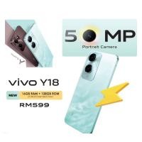 ราคา VIVO Y18 (RAM 8GB+8GB / ROM 128GB) เครื่องศูนย์ไทย รับประกันศูนย์ 1 ปี (25629039333)