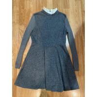 ราคา ชุดเดรสแขนยาวคอเต่าสีเทา งานป้ายเกาหลี ผ้าดีมาก อก 36 เอว 28-29 สะโพก freesize ความยาว 33 (27287584869)