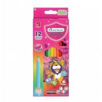 ราคา มาสเตอร์อาร์ตดินสอสีแท่งยาว 12 สี ซุปเปอร์ไบรท์ (21315092401)