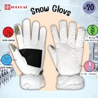 ราคา ถุงมือกันหนาวบุขน กันหิมะ ติดลบ ทัชสกรีนได้ ถุงมือกันหนาวบุขน (22619263544)