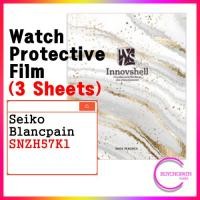 ราคา สติ๊กเกอร์กันรอยสําหรับ Seiko Blancpain (3 แผ่น) SNZH57K1 / สติ๊กเกอร์ฝาครอบป้องกันรอยขีดข่วนและการปนเปื้อน (27923923902)