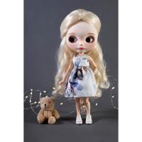 ราคา Blythe ชุดตุ๊กตา ชุดตุ๊กตาบลายธ์ ชุดกระโปรง เดรสสีฟ้า ลายดอกไม้ #บลายธ์ #ชุดตุ๊กตา (5146926593)