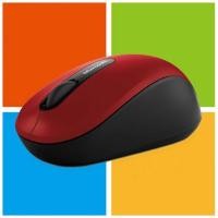 ราคา Microsoft Bluetooth Mobile Mouse3600 เม้าบรูทูล4.0 (สีแดง) #1541 (549291060)