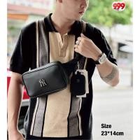 ราคา กระเป๋า MLB กระเป๋าNY กระเป๋าคาดอก กระเป๋าผู้ชาย ใส่ได้2แบบ คาดอก คาดเอว ได้ทั้งใบเล็กและใบใหญ่ตามรูป (27029835334)
