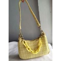 ราคา กระเป๋าสะพายแฟชั่น ผ้าทอลาย (6552554448)