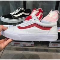 ราคา VANS OLDS SKOOL DX | WHITE - RED มือ1แท้100% ราคาต่อรองได้ค่า (613136812)