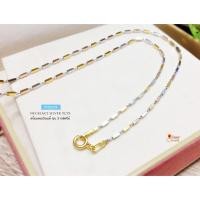 ราคา สร้อยคอเงินแท้ 3 กษัตริย์ ลายปล้องอ้อย (สร้อยงานอิตาลี) ชุบ 3 สี เส้นน่ารักๆ หนัก 1 สลึง TH0259 (2286213736)