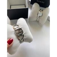 ราคา NewGucci YA125503 G series หน้าปัดน้ำตาล ฝังเพชรแท้ ขนาด 24mm. มีใบรับประกัน สวย เรียบ หรู ราคาดีมากก (8465895521)