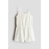 ราคา H&M(เอชแอนด์เอ็ม) จัมพ์สูทผ้าเทอร์รี่มีลาย เด็กผู้หญิง 1290058_1 (40252181108)