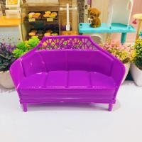 ราคา โซฟาBarbieสีม่วงมือสองแบบ2ที่นั่ง✨ (40263554463)
