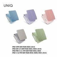 ราคา UNIQ Camden Case iPad 10th Gen / iPad air 4/5th Gen / iPad Pro 11 3/4th Gen/ iPad Mini สีเทา สีชมพู สีฟ้า สีม่วง (15798909040)