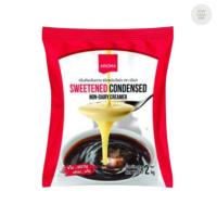 ราคา Aroma ครีมเทียม ข้นหวาน ชนิดพร่องไขมัน นมข้นหวาน (2 กิโลกรัม/1ถุง) 034898 (41601887241)