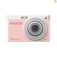 ราคา กล้องวิดีโอ Andoer กล้องดิจิตอล 4K แบบพกพา กล้องวิดีโอวิดีโอ 50MP 2.88 I Came10 (26523573060)