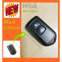 ราคา กรอบรีโมท Toyota Wish แบบ 2 ปุ่ม สีดำ โตโยต้า โค้ด NEWFLIP0000 ลด 80 บาท (2035965629)
