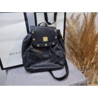 ราคา MCM Backpack size S กระเป๋าเป้ mcm หนังสีดำทั้งใบ (9585917322)