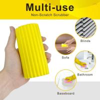 ราคา ฟองน้ําทําความสะอาดฝุ่นเมจิก, ฟองน้ํา พีวีเอ, ไม้ปัดฝุ่นแบบเปียกและสะอาดสําหรับทําความสะอาดม่านบังตา, แผ่นรองพื้นกระจก, ช่องระบายอากาศ, กระจก, และหน้าต่าง (29839764078)